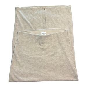 Aritzia Wilfred Free Shields Slit High Rise Pencil Maxi Skirt | Cream | Size S